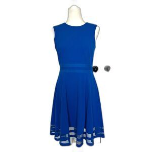 NWT Calvin Klein Swish Vintage-Style Sleeveless Dress Size 4